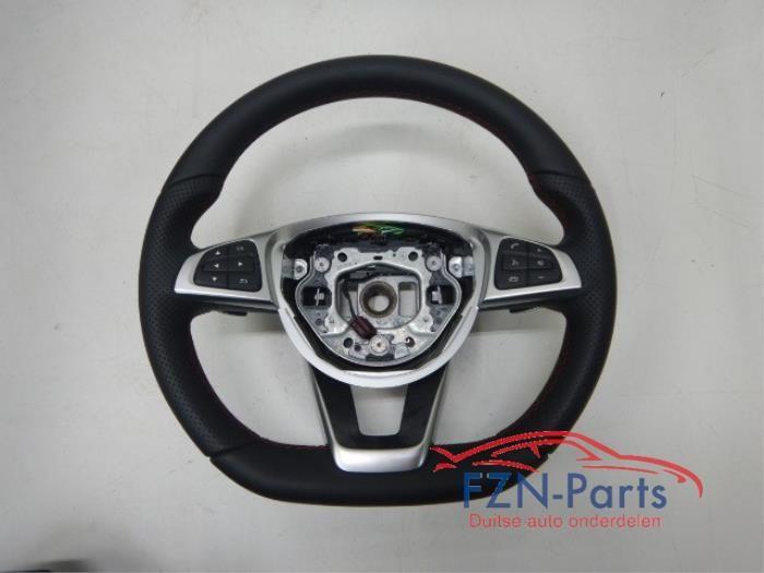 Mercedes-Benz C-Klasse W205 AMG Stuur Leer MF+F1, Enlèvement ou Envoi, Utilisé