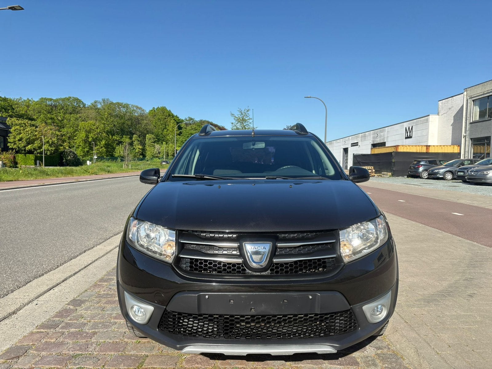 Dacia Sandero Stepway | 12 M Garantie | 124Dkm|Benzine|2015|, Auto's, Dacia, Voorwielaandrijving, Stof, USB, Zwart