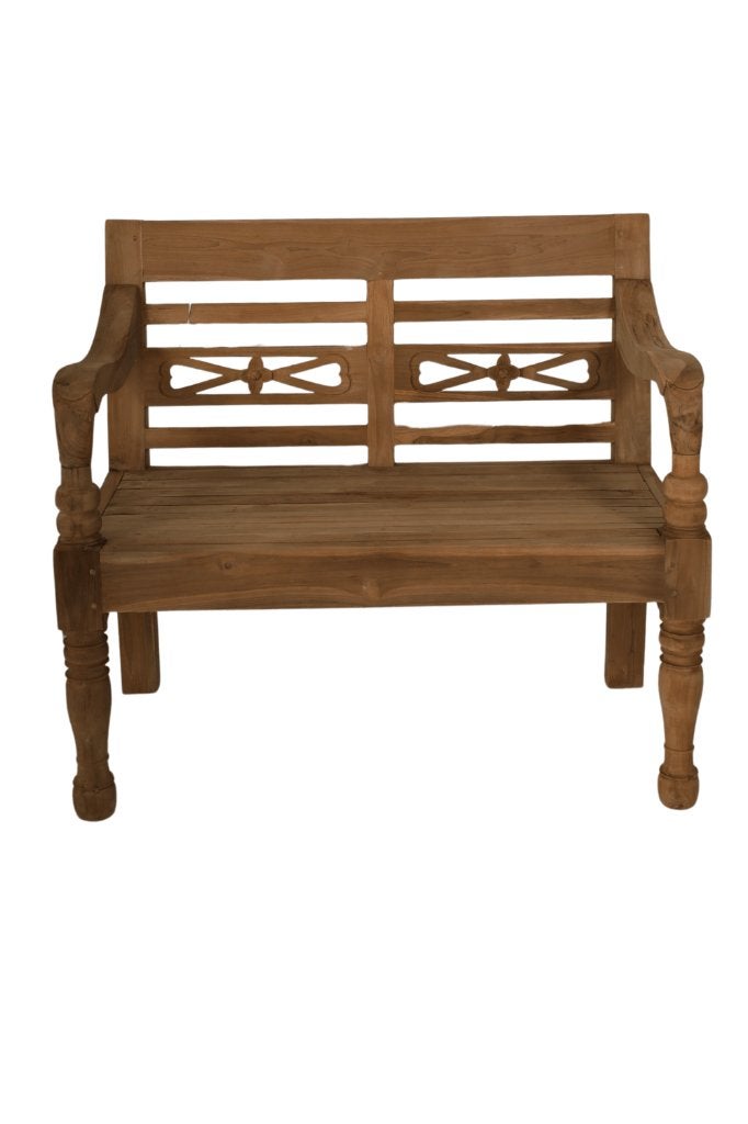 teak houten tuinbank 1 meter, Jardin & Terrasse, Bancs de jardin, Neuf, Bois, Enlèvement ou Envoi