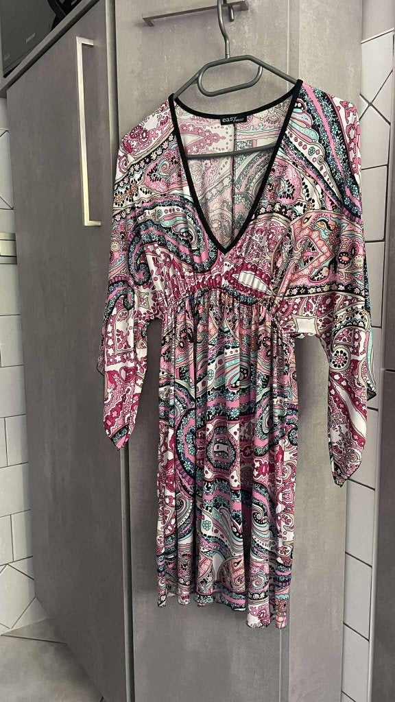 ROBE paréo plage ville multicolore S/M, Enlèvement ou Envoi, Comme neuf, Multicolore, Bikini