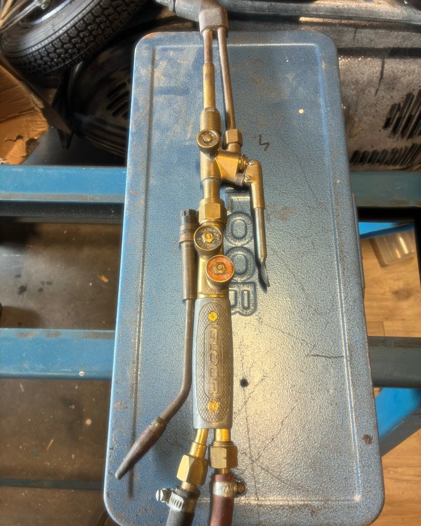 GLOOR BRANDERSET, Doe-het-zelf en Bouw, Gereedschap | Lasapparaten, Ophalen, Gebruikt
