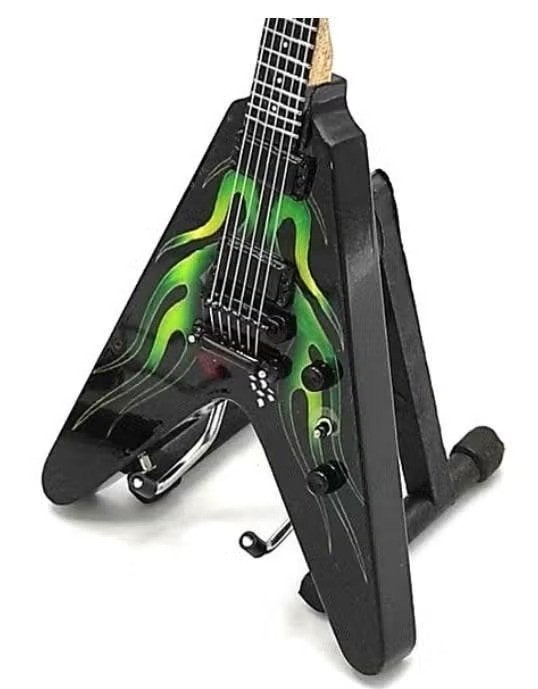Miniatuur replica ESP Hot Rod gitaar J. Hetfield Metallica, Ophalen of Verzenden, Nieuw
