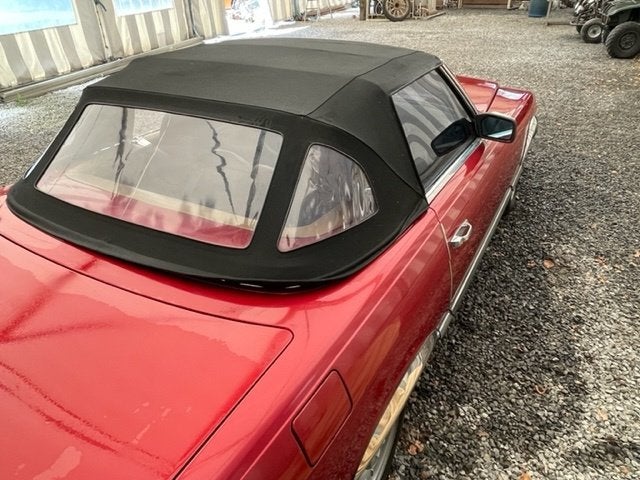 Mercedes Benz 380 SL R107 Roadster Red + Beige Leder 1985, foto 11