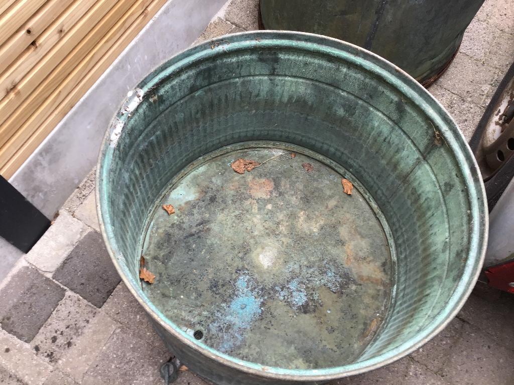 Koperen wasketel, Antiek en Kunst, Ophalen, Koper