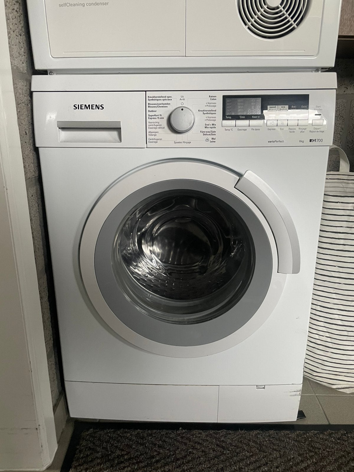 Siemens Wasmachine en droger te koop, Ophalen, Gebruikt