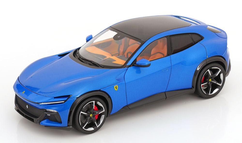 Ferrari Purosanque bleu met in ovp, Ophalen of Verzenden, Nieuw, Auto, Overige merken