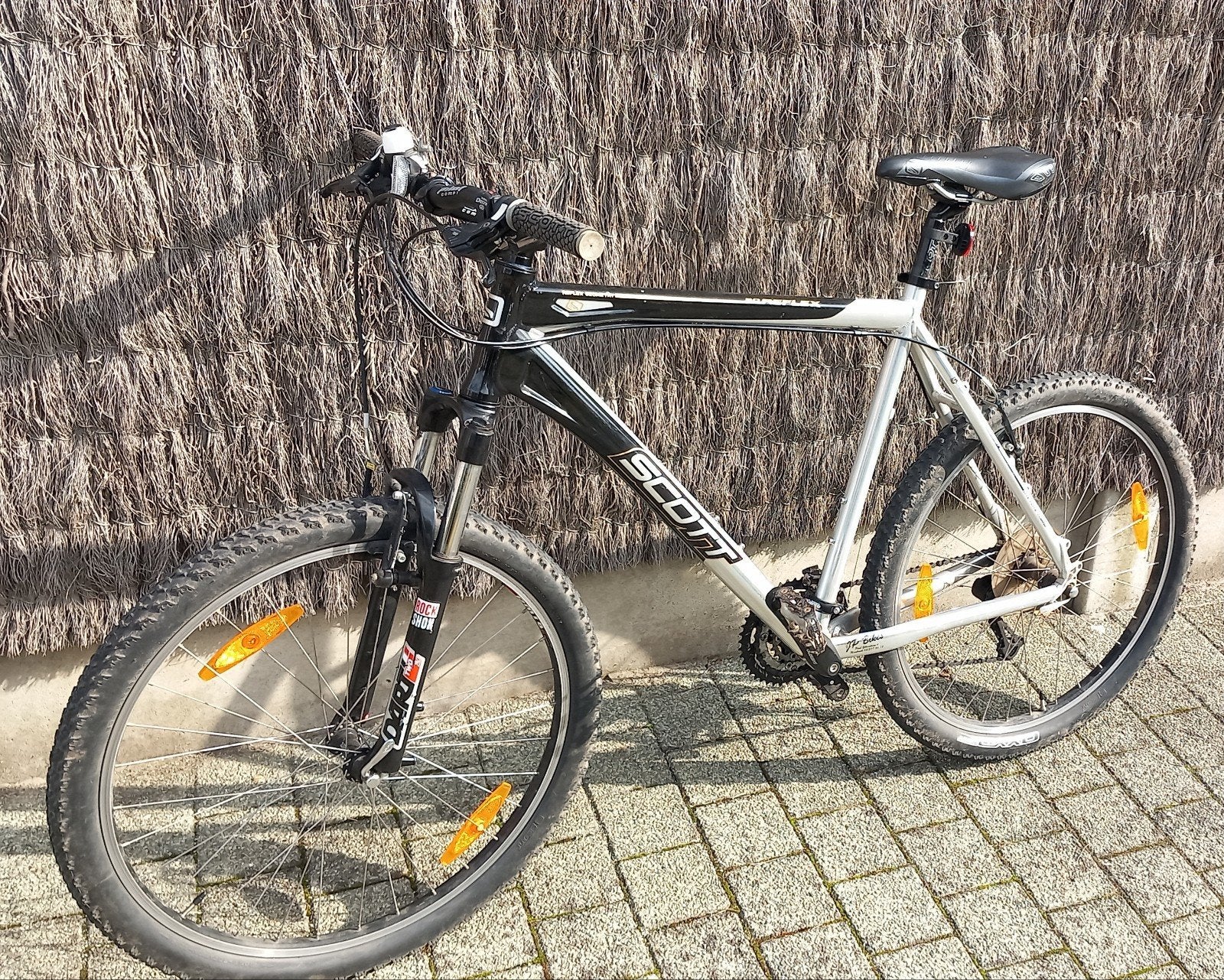Scott Reflex30-sportieve hybride fiets. zwart /zilver, Fietsen en Brommers, Gebruikt, Vering, Ophalen, Overige merken