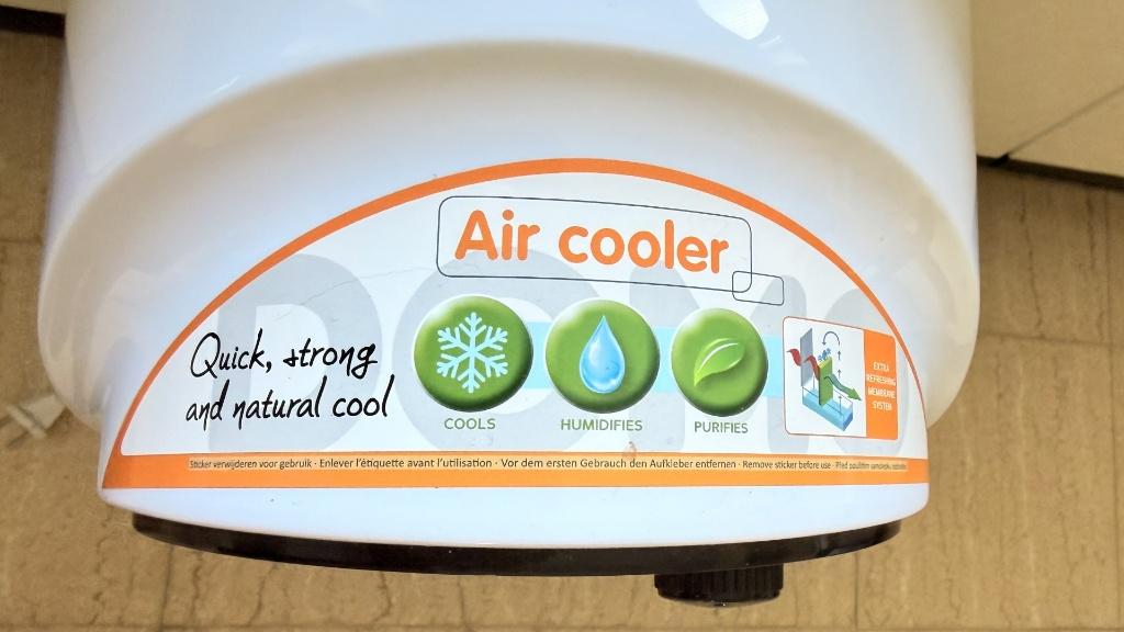 Domo Air Cooler DO151A, Ophalen, Zo goed als nieuw, Tafel- of Grondventilator