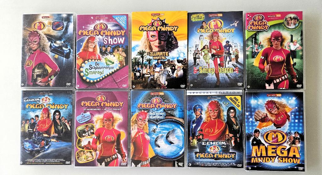 10 DVD's Mega Mindy, Cd's en Dvd's, Ophalen of Verzenden