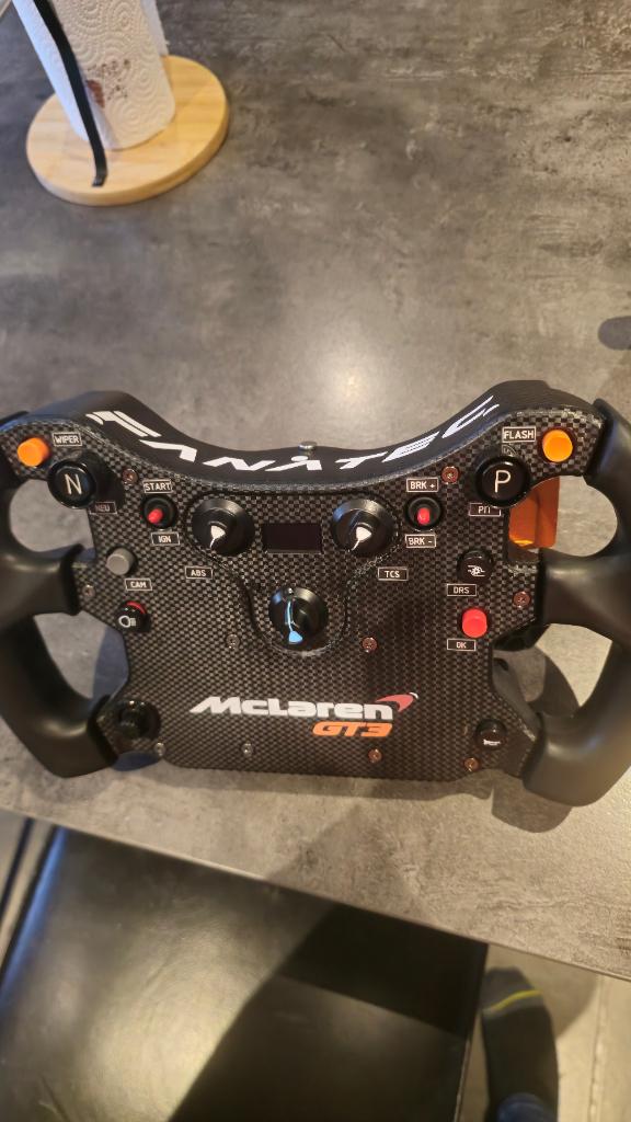 Volant fanatec mclaren, Ophalen, Zo goed als nieuw, Fanatec