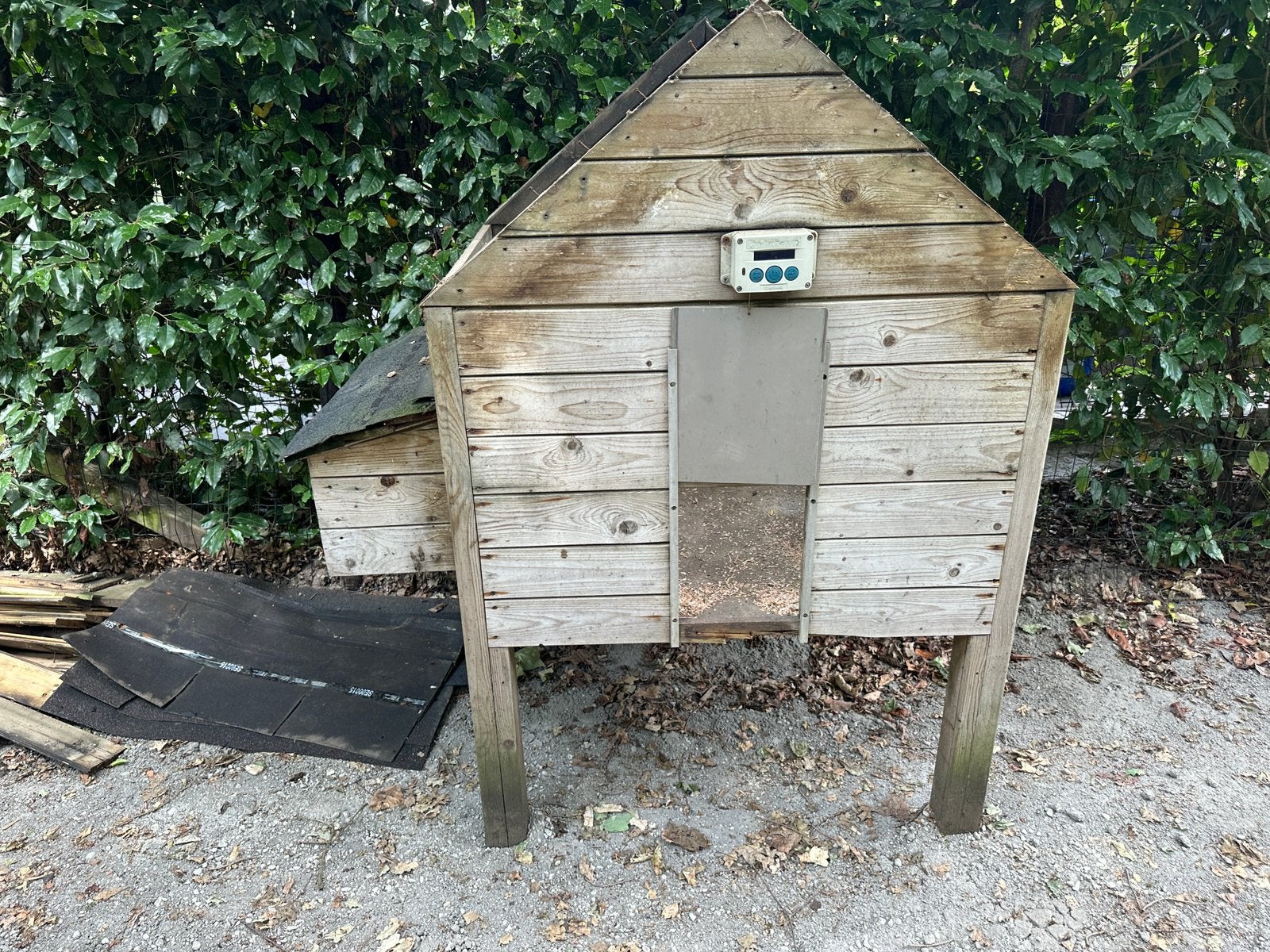 Kippenhok, Ophalen, Gebruikt