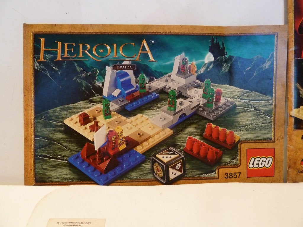 Lego Games Heroica 3857 La baie de Draida, Enlèvement ou Envoi, Lego, Ensemble complet, Instructions incluses