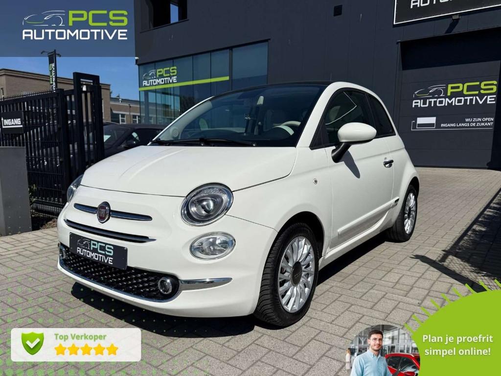 Fiat 500 Hybrid / 1.0 Benzine + Elektrisch / 2021 / 70.000 k, Auto's, 4 zetels, Gebruikt, Euro 6, Wit