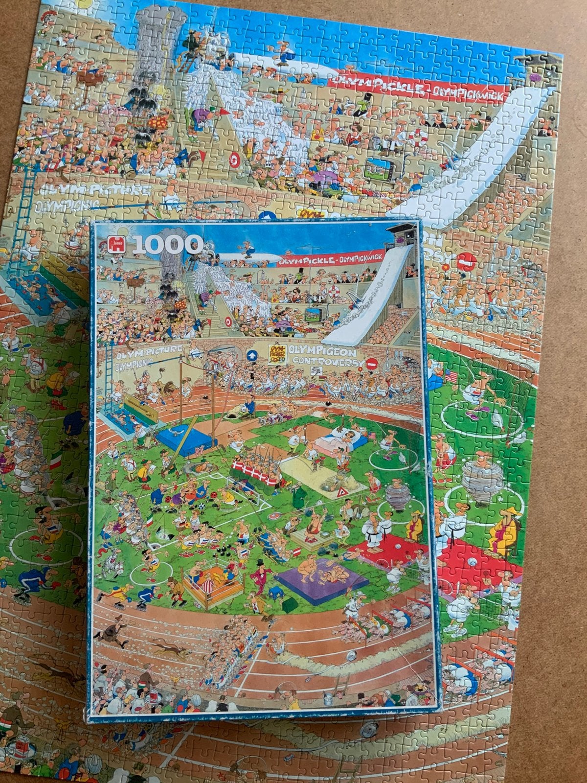 Jan van Haasteren- Puzzel - 1000 stukjes, Ophalen of Verzenden, 500 t/m 1500 stukjes, Zo goed als nieuw, Legpuzzel