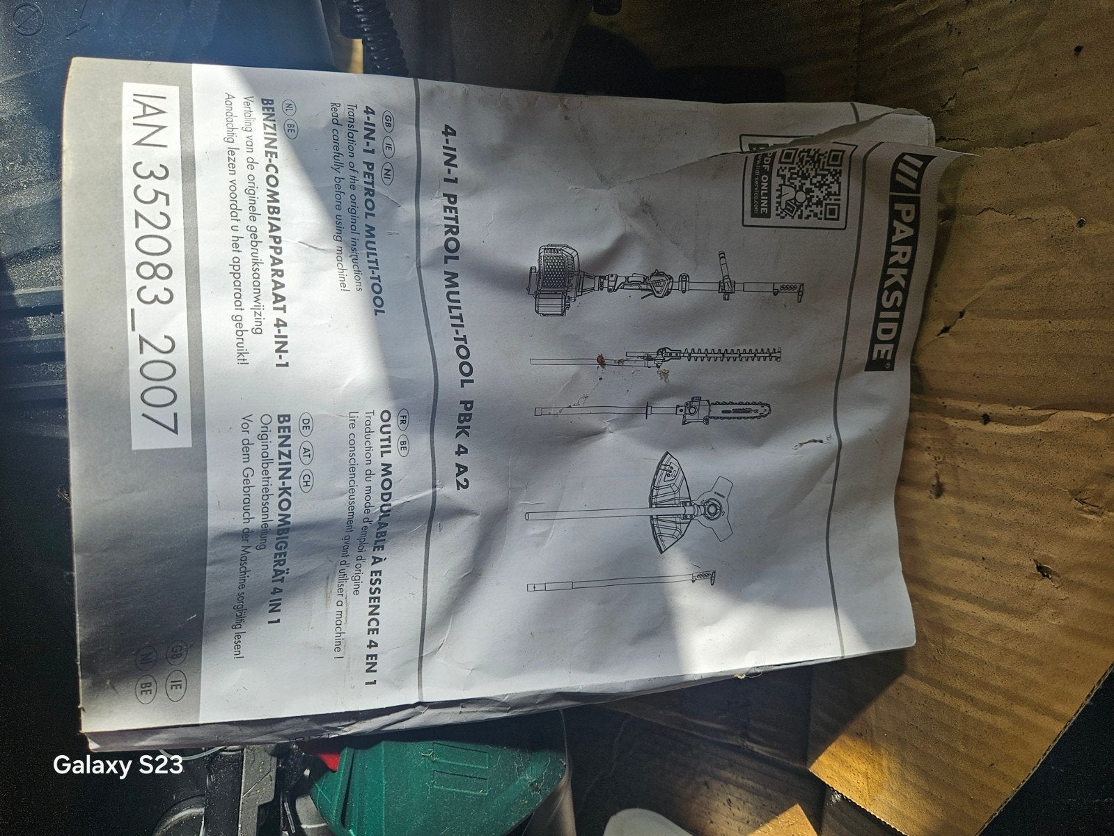 outil de jardinage, Tuin en Terras, Heggenscharen, Ophalen, Benzine