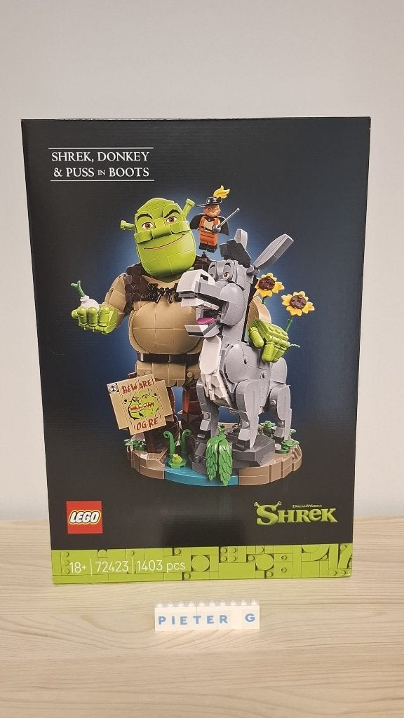 72423 - Lego Shrek, Ezel en de Gelaarsde kat Nieuw & Sealed, Kinderen en Baby's, Overige thema's, Lego, Nieuw, Ophalen of Verzenden