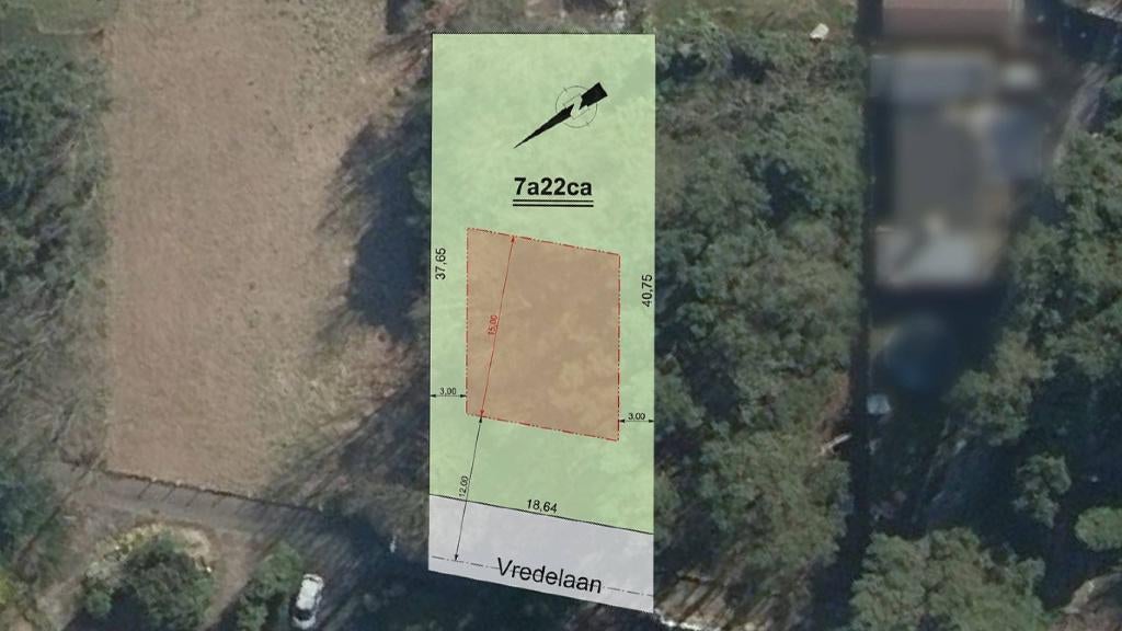 BOUWGROND TREMELO TE KOOP 722 m², Immo, Tremelo, 500 tot 1000 m²
