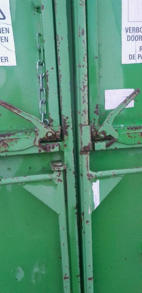 containerdeuren, Ophalen, Gebruikt