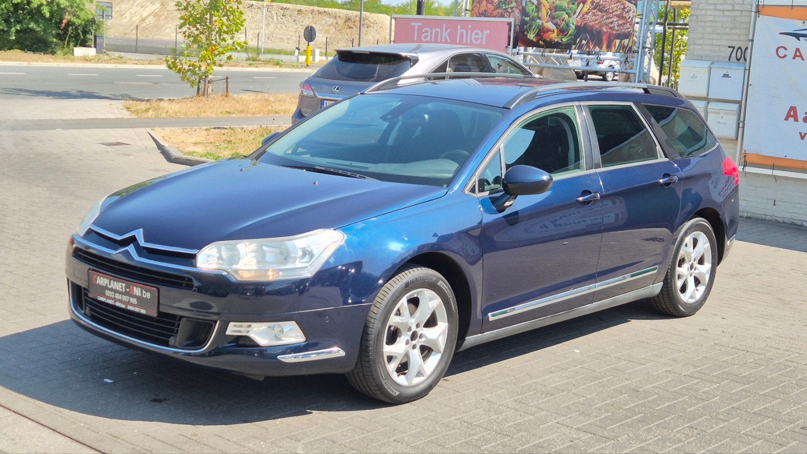 Citroen C5 Breck 1.6 Benzine 123914km  2009-keuring & carpas, Auto's, Voorwielaandrijving, Dealer onderhouden, Zwart, 4 cilinders