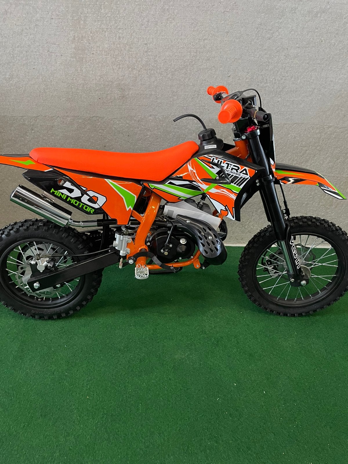 Nieuwe 49CC KTM replica kickstart kinder crossmotoren, Vélos & Vélomoteurs, Mini Bikes, Midi Bikes & Pit Bikes, Neuf, Frein à disque