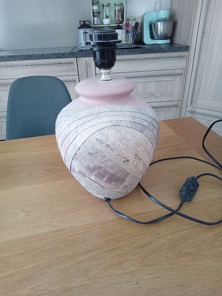 Lampe de table, Maison & Meubles, Comme neuf, Céramique, Enlèvement, E27 (grand)