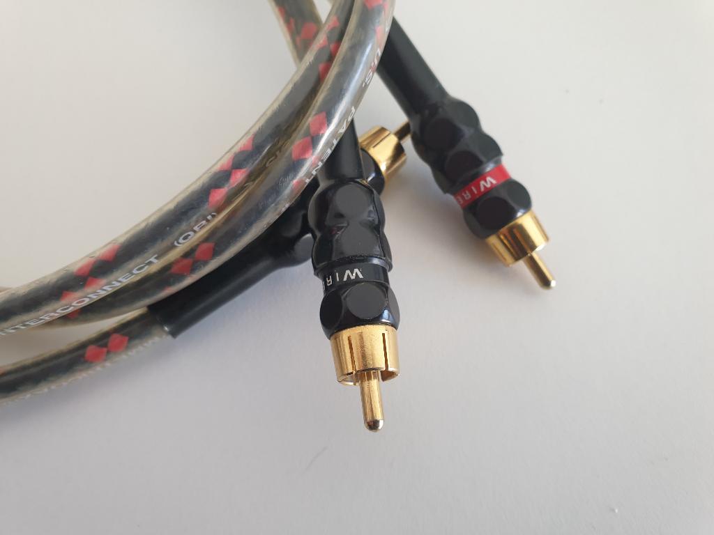 Câble HiFi RCA Wireworld, TV, Hi-fi & Vidéo, Câbles audio & Câbles de télévision, Envoi, Utilisé, Moins de 2 mètres, Câble Interlink