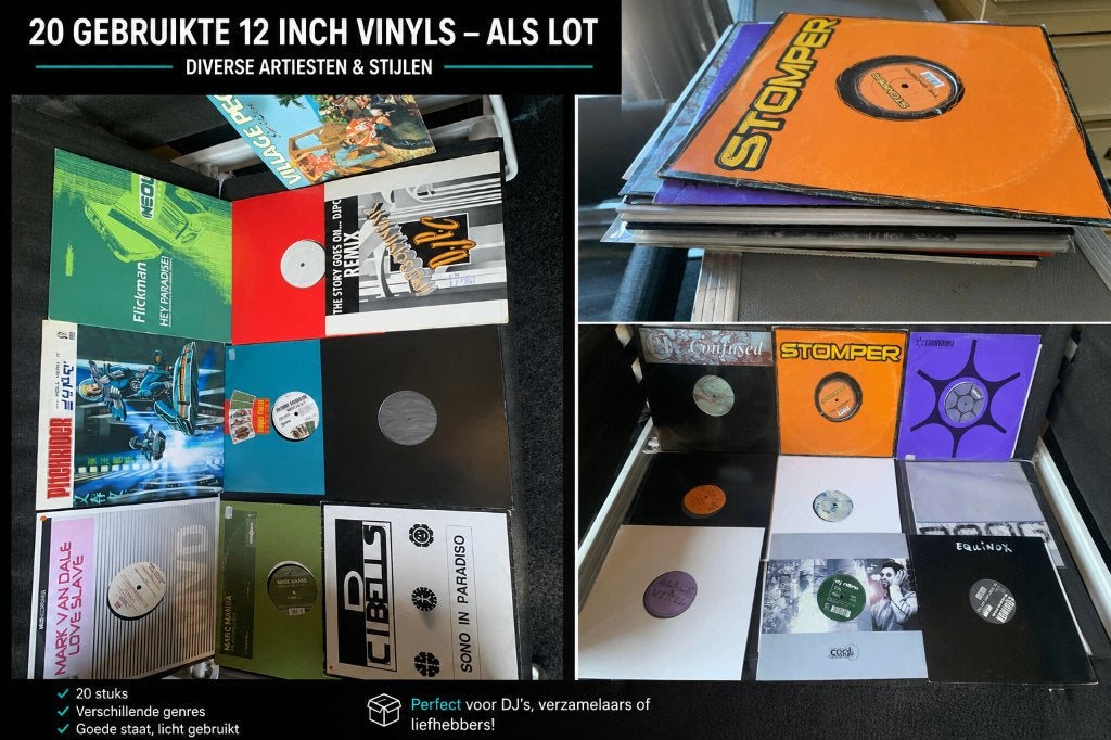 lot 20 vinyls 12 inch genre dance   =40 euro!, Cd's en Dvd's, Vinyl | Dance en House, Ophalen of Verzenden, 12 inch, Dance
