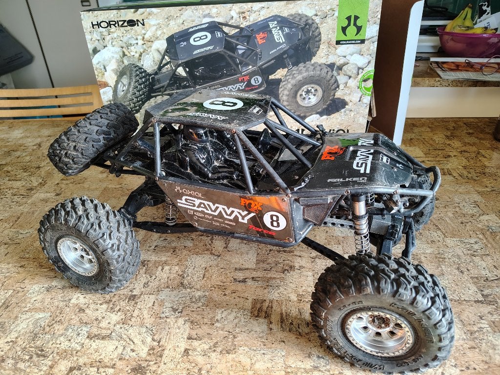 Voiture RC Axial Bomber RR10, Échelle 1:10, Voiture off road, Enlèvement, Utilisé