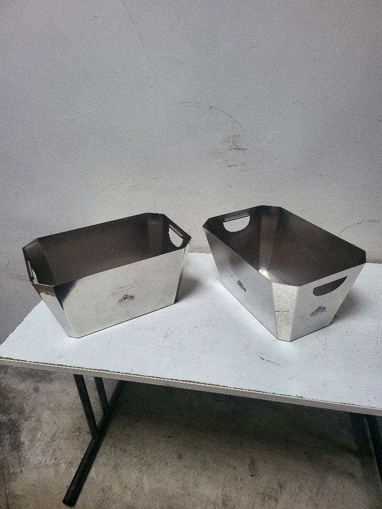 Magnum Inox ijsemmers TEQUILA PATRON (2 stuks) Nieuw, Verzamelen, Ophalen of Verzenden, Nieuw, Gebruiksvoorwerp