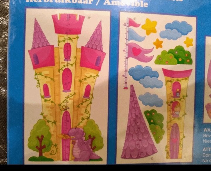 Stickers muraux décoration chambre d'enfant autocollant, Kinderen en Baby's, Kinderkamer | Inrichting en Decoratie, Ophalen, Zelfklevend