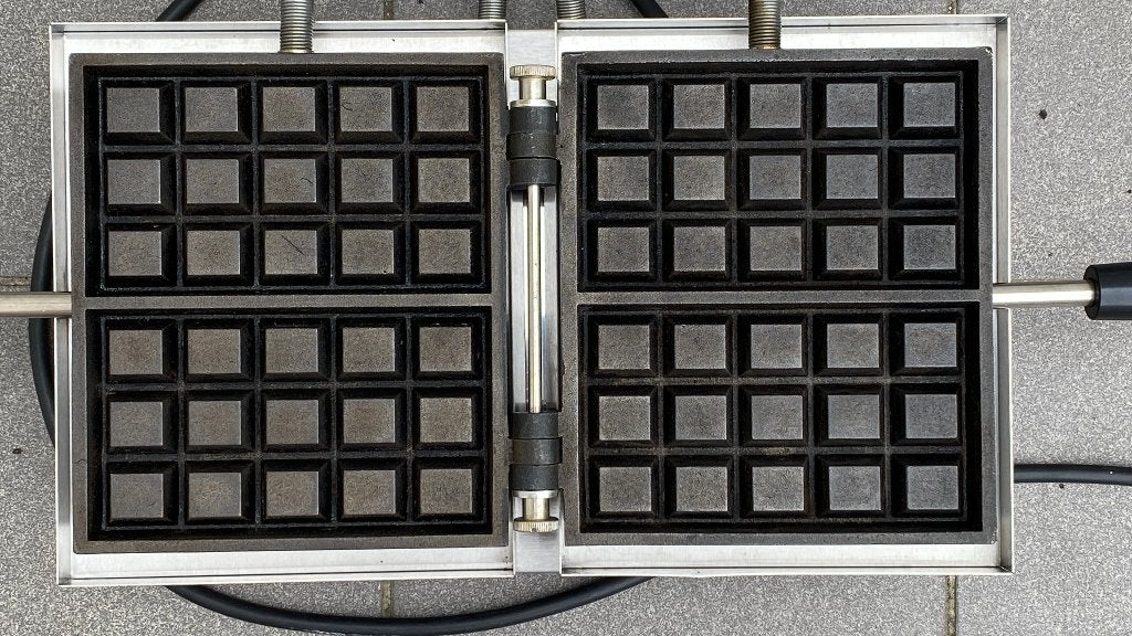 gaufrier 3x5 Brussels Waffles, Enlèvement ou Envoi, Plaques amovibles, Utilisé