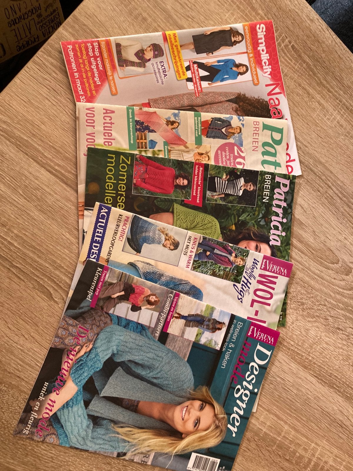 Hobbytijdschriften, 5 stuks, Hobby & Loisirs créatifs, Tricot & Crochet, Envoi, Comme neuf, Tricot ou Crochet, Patron ou Livre