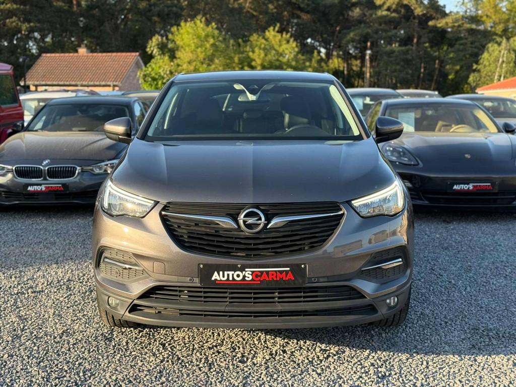 Opel Grandland X Navi CruiseC Airco StuurV Benzine Manueel *, Auto's, Stof, Gebruikt, 1199 cc, Bedrijf