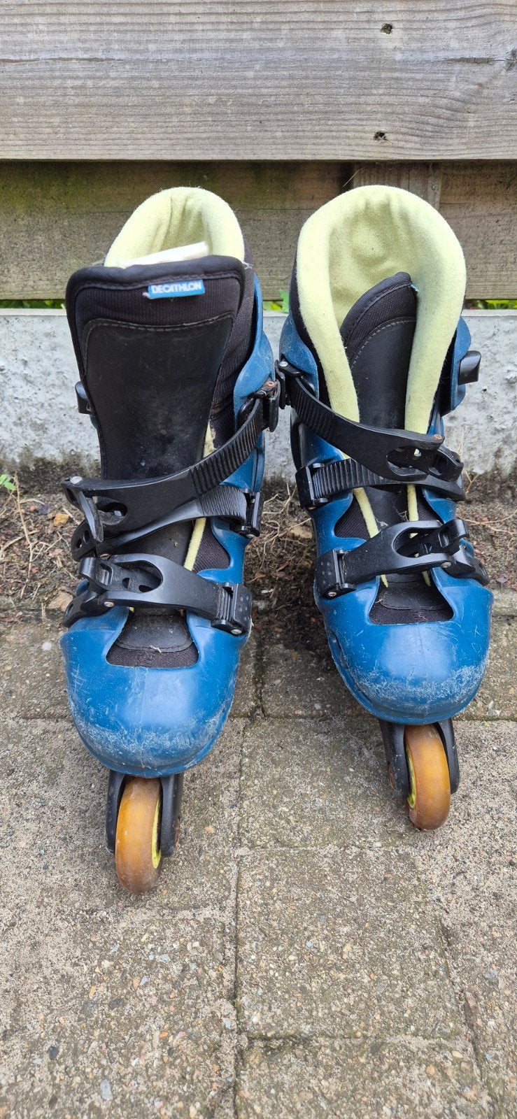 Rolschaatsen, Sport en Fitness, Skeelers, Ophalen, Gebruikt, Inline skates 4 wielen