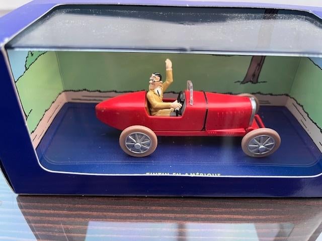 Kuifje auto. Nr. 54 met certificaat Bieden vanaf 20€, Enlèvement ou Envoi, Tintin