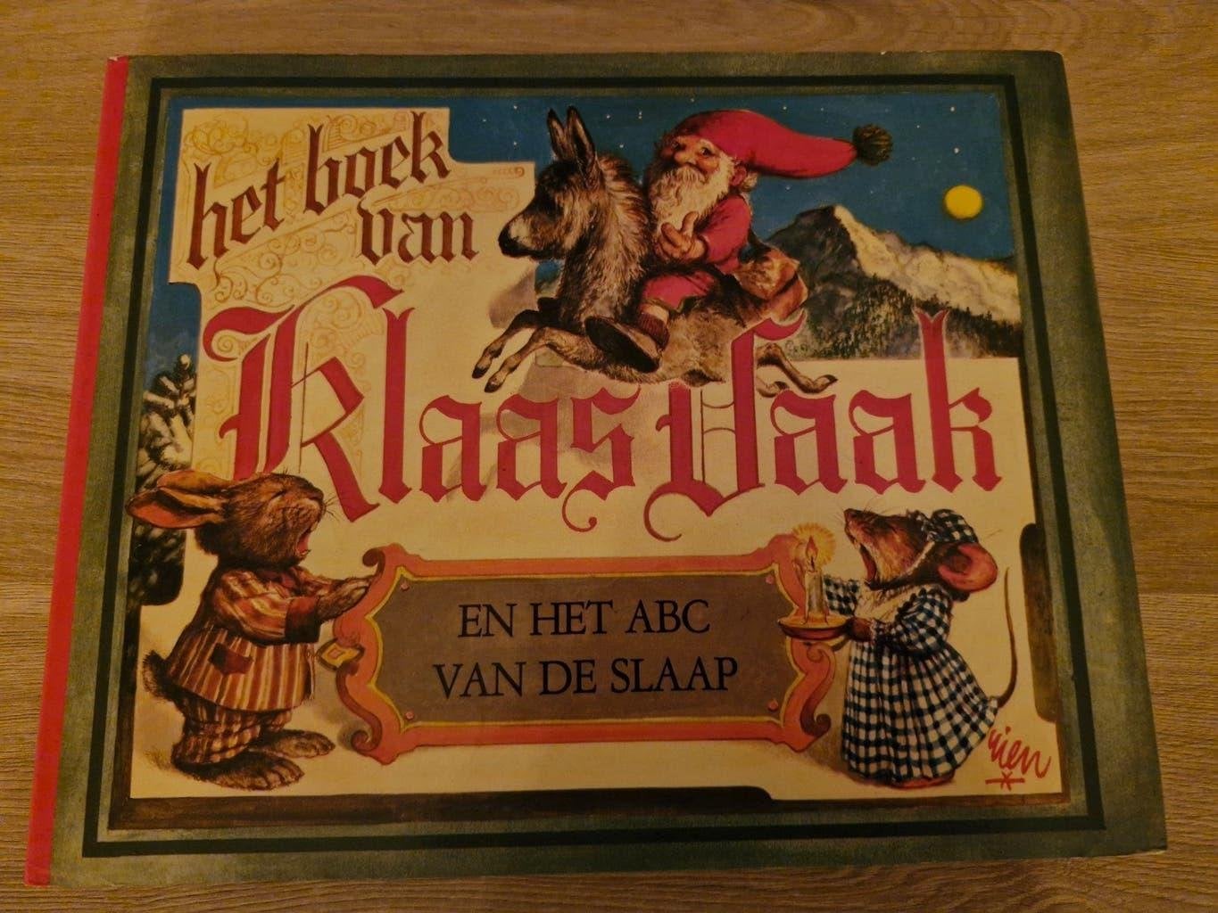 Rien Poortvliet, Het boek van Klaas Vaak, 1988 mooie staat, Gelezen, 5 of 6 jaar, Rien Poortvliet, Jongen of Meisje