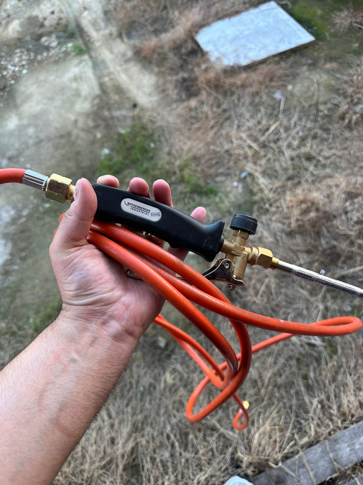 Gasbrander asfaltbrander onkruidbrander, Doe-het-zelf en Bouw, Ophalen of Verzenden