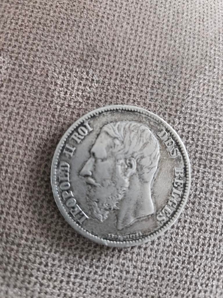 5 francs Léopold II 1868, Enlèvement