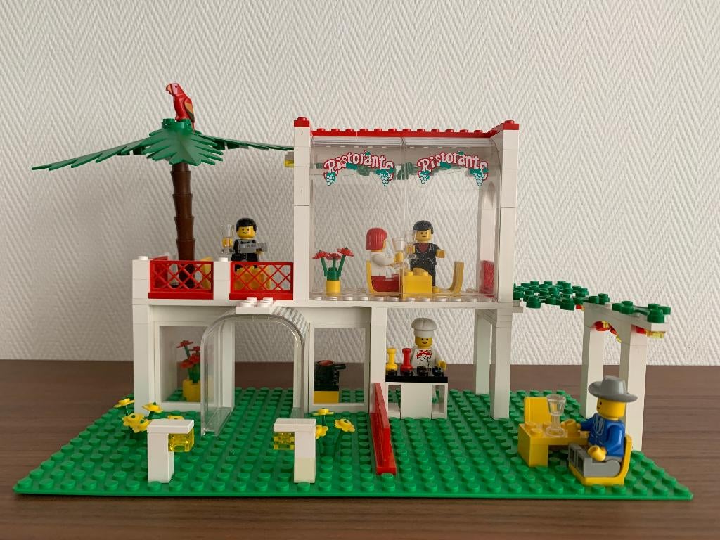 LEGO / 6376 - Breezeway Café (1990) - compleet, Enlèvement ou Envoi, Comme neuf, Ensemble complet, Lego