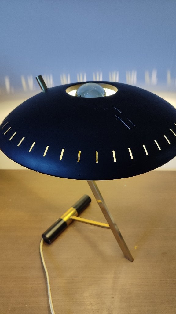 Nederlands (1955-1960) Louis kalff "decora" 1ste editie, Huis en Inrichting, 50 cm, Bureaulamp, Gebruikt, Philips