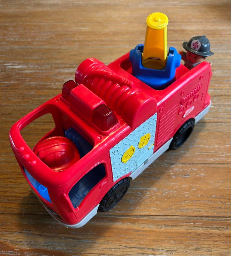 Fisher Price brandweerwagen, Ophalen, Zo goed als nieuw