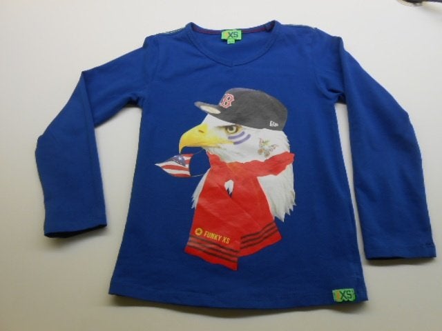 Funky XS longsleeve jongen 5/6 jaar, Kinderen en Baby's, Kinderkleding | Maat 110, Gebruikt, Ophalen of Verzenden, Funky XS, Shirt of Longsleeve