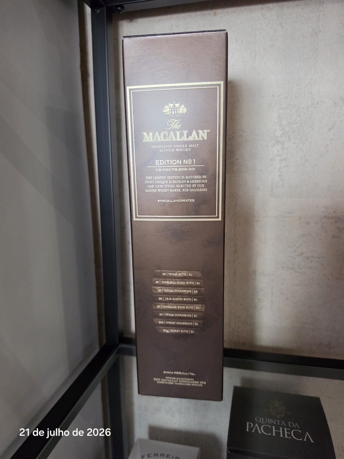 Whisky collection Macallan/dalmore, Divers, Enlèvement