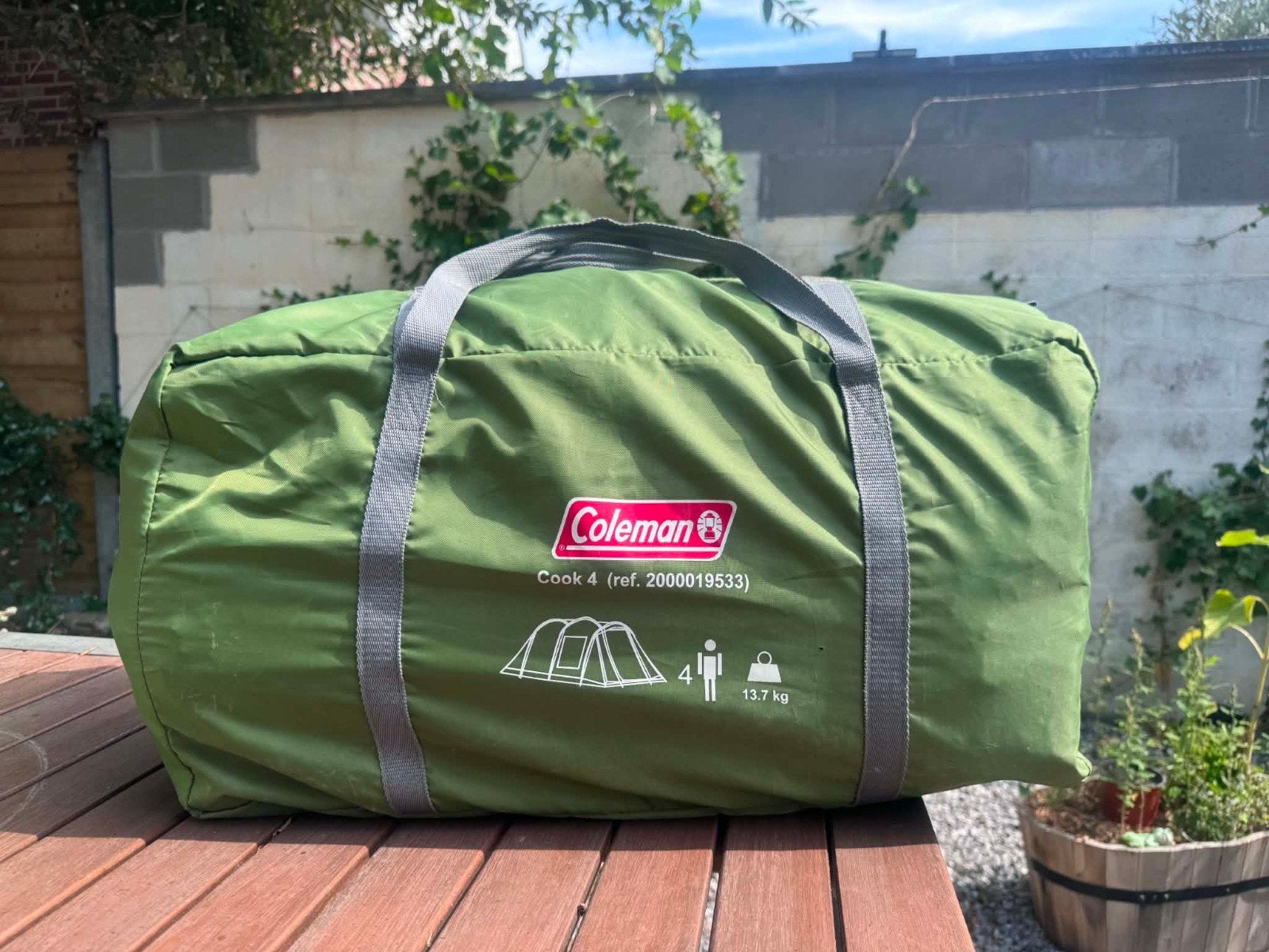 Coleman Cook 4 Tent – 4 Persoons Camping Tent | Nieuwstaat |, Ophalen of Verzenden, Zo goed als nieuw, Tot en met 4