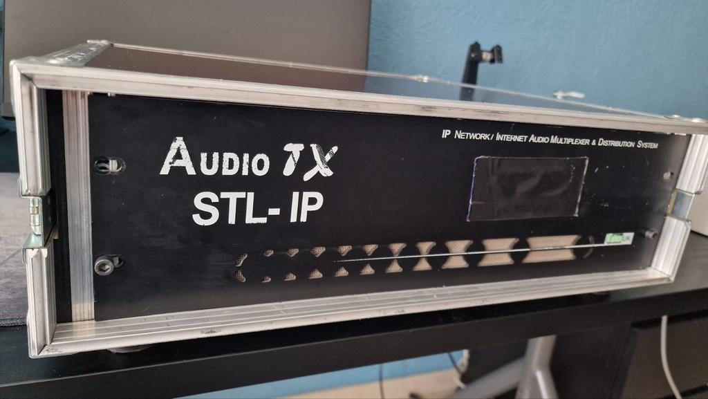 AudioTX STL-IP 8-kanaals — IP-audiozender voor radio-uitzend, Computers en Software, Audio-software, Ophalen of Verzenden, Gebruikt