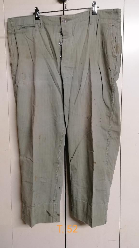 Pantalon HBT 1er modèle M37 US army WW2, Envoi, Autres, Vêtements ou Chaussures