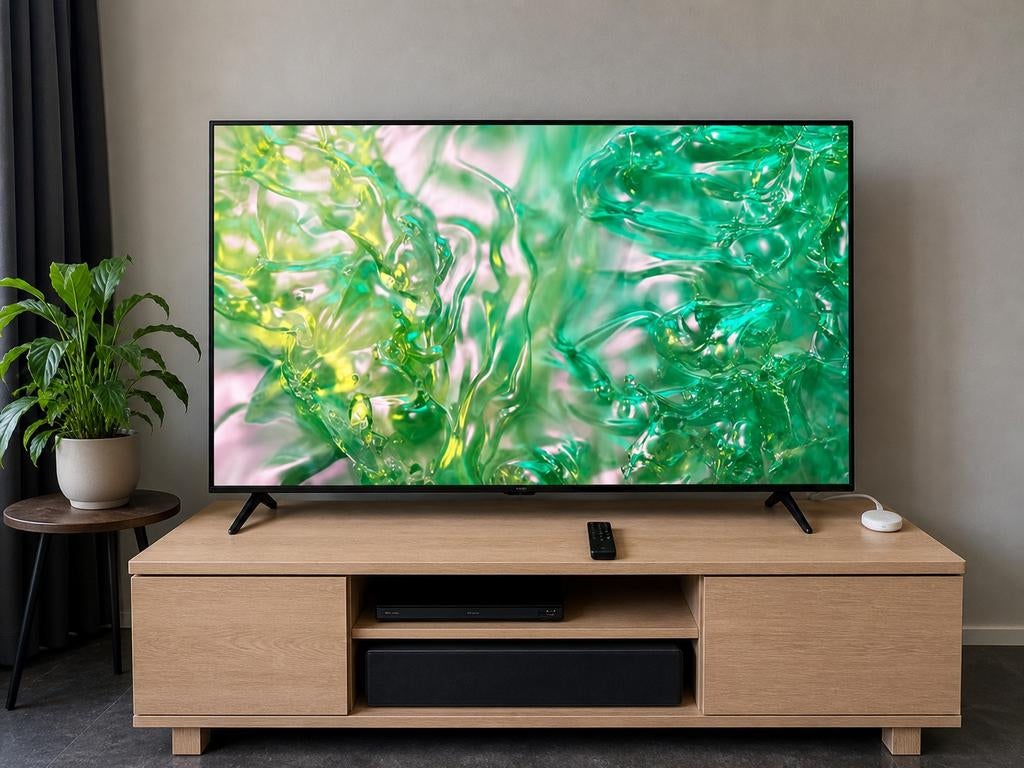 Samsung 55inch TV 4k + Google chromecast, TV, Hi-fi & Vidéo, Télévisions, Samsung, Smart TV, Enlèvement