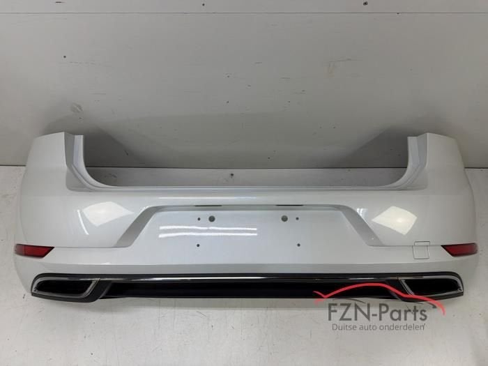VW Golf 7 R-Line Facelift Achterbumper 4 pdc LOK1, Ophalen of Verzenden, Gebruikt, Achter, Bumper