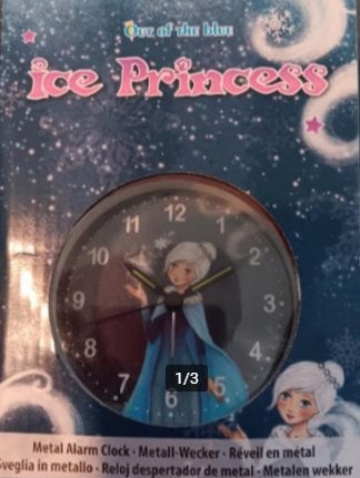 Réveil " Reine des neiges " à piles NEUF, Electroménager, Enlèvement ou Envoi, Neuf, Digital