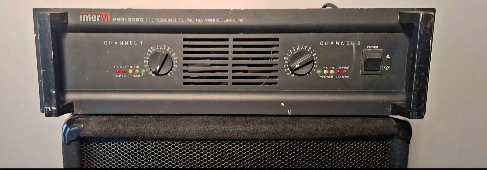 Amplificateur PSR INTER M 2000, Enlèvement, Utilisé, 120 watts ou plus
